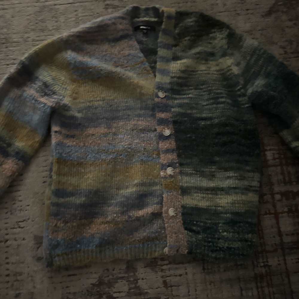 Fashion Nova Multicolor Cardigan Sweater